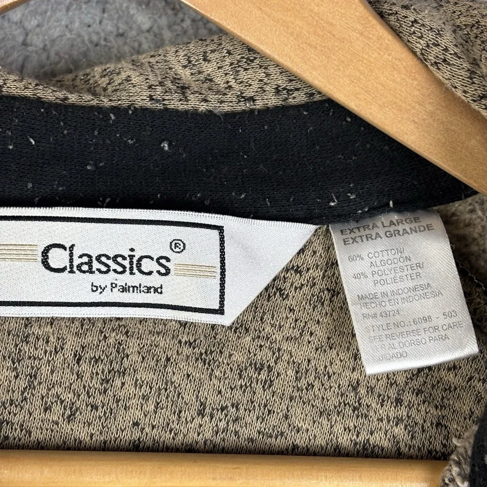 VTG Mens Classics by Palmland Pullover Sweater size XL Dad Grandpa Core Pocket